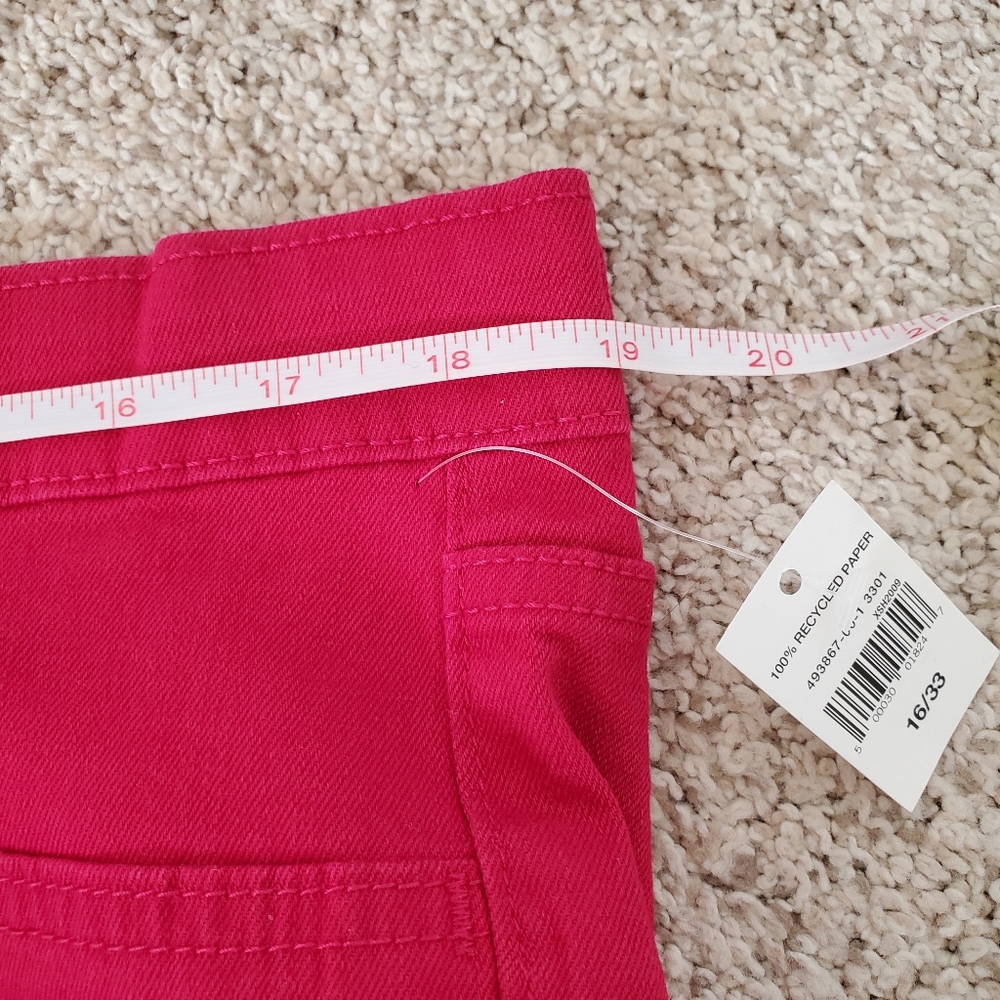 Gap skinny mid rise crop legging jeans, 38", pink - Picture 8 of 10